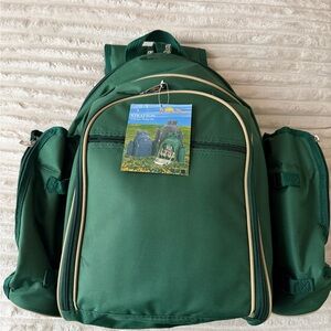 Green Picnic Plus Backpack by Stratton